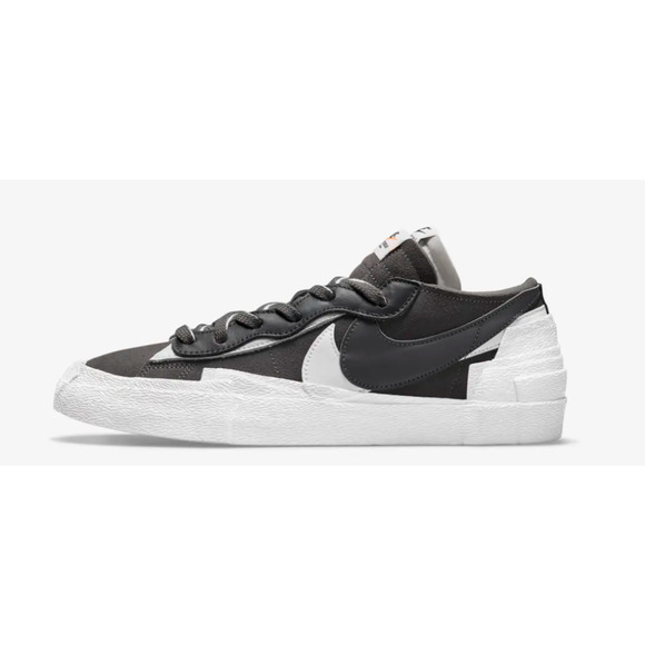 Nike Blazer Low Sacai Iron Grey/White DD1877-002 Men\'s Shoes Size 14 NEW main image 5